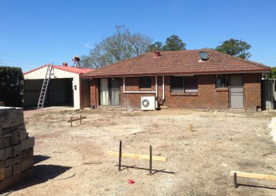 Major house renovation and extension - Wilberforce