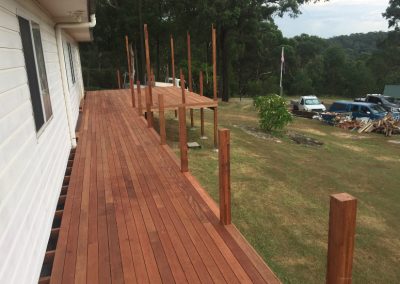 Sackville house renovation Deck